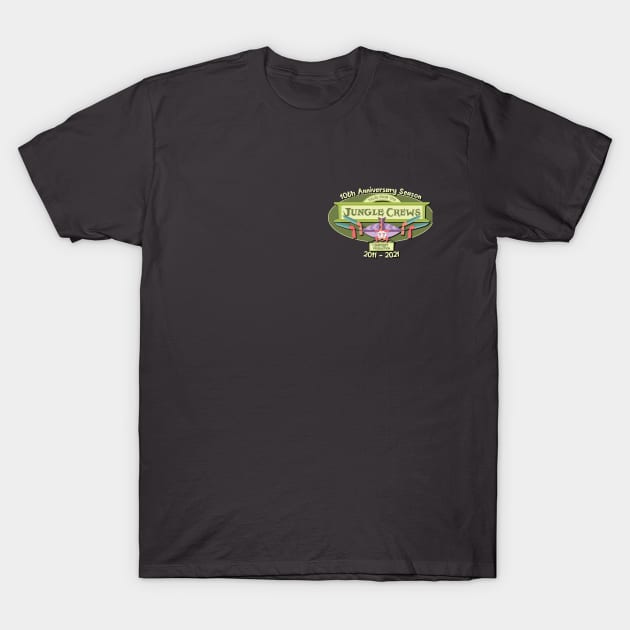 Tales from the Jungle Crews 10th Anniversary Logo T-Shirt by The Skipper Store